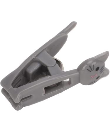 6 Pieces Cat Snack Clips - Anti-Slip Strong Metal Spring Versatile for Food & Documents (Gray) - Buy Online on GoSupps.com