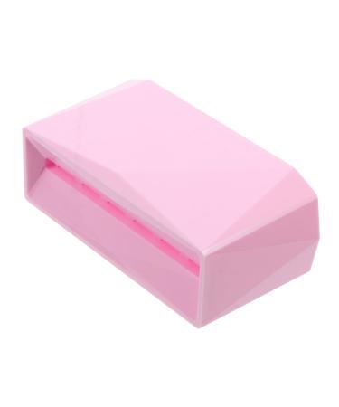 minkissy 1pc Tweezers Storage Rack Vessel Tools Beauty Tools Lash Tools Convenient Storage Rack Eyelash Tweezer Organizer Eyelash Tweezers Rack Makeup Tool Container Protection Rack Acrylic 15x7.5x6.5cm Pink