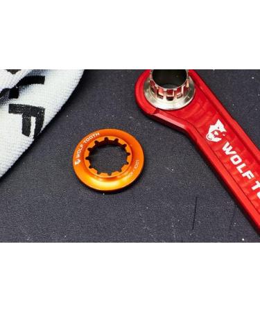 Wolf Tooth Centerlock Rotor Lockring | Internal Spline | Black - Buy Online on GoSupps.com