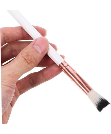 FRCOLOR Fish Tail Brush Highlighter Blush Brush Foundation Brush Portable Nose Brush Contour Brush Women Makeup Tool Woman Makeup Brush Powder Brush Makeup Brushes Nose Shadow Brush White 18.50X1.00X1.00CM White - Buy Online on GoSupps.com