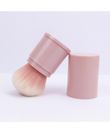 Retractable Powder Brush | Kabuki Foundation Makeup Brush for Travel & Loose Powder - Buy Online on GoSupps.com