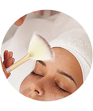 FRCOLOR 2 Sets Makeup Brush Cosmetic Brush Powder Brush Makeup Highlighter Cosmetics Brush Highlighter Fan Facial Fan Corrugated Silk Nylon Wool Woman Major - Buy Online on GoSupps.com