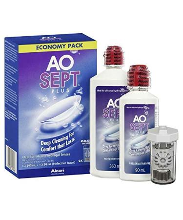 AoSept Plus Economy Pack 360ml and 90ml - Buy Online on GoSupps.com