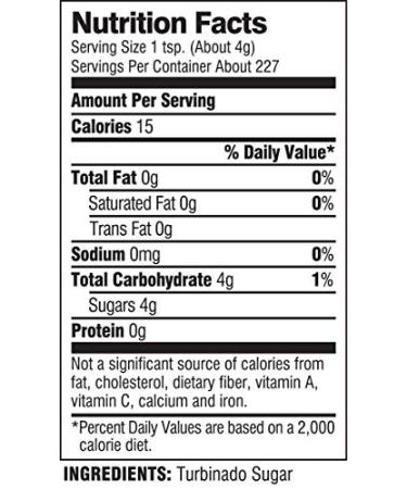 Sugar in The Raw Turbinado Sugar - Natural  Unrefined Sweetener for Baking & Cooking - Buy Online on GoSupps.com