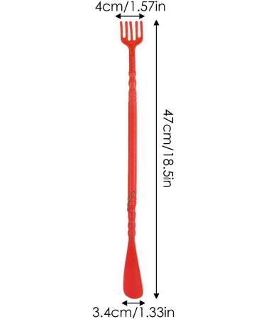 Back Scraper & Shoe Opener with Claw | Long Handle Ankle Inserts for Easy Dressing | Premium Shoe Spoon & Back Scratch Solution - Buy Online on GoSupps.com