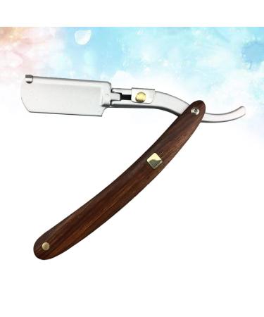 Beaupretty 2-in-1 Interchangeable Blade Razor - Folding Rapid Shaver for Men - Premium Wooden Design - Buy Online on GoSupps.com