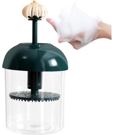 Facial Cleanser Foaming Tool Whisk Cup For Skin Care Foam Travel Facial Foam Maker Facials Cleanser Foam Cup Whip Bubble Maker Facial Skin Cleansing Care For Women Travel Household Dark Green - Buy Online on GoSupps.com