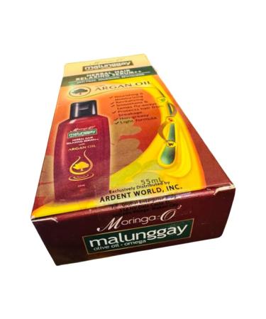 Malunggay Herbal Hair Serum with Argan Oil - 55 mL | Nourish & Strengthen Your Hair | International Shipping - Buy Online on GoSupps.com