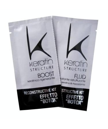 K keratin structure Keratin Therapy for heavily damaged hair Keratin structure repair kit 2 x 12 ml