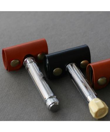 Lacymia 2-Piece Travel Case for Razor - Synthetic Leather Protective Cover for Shaving Heads & Razor Planes - Buy Online on GoSupps.com