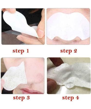 Blackhead Remover Nose Beauty Stickers | Deep Cleansing Pore Strips for Men & Women (White) - Set of 10 - Buy Online on GoSupps.com