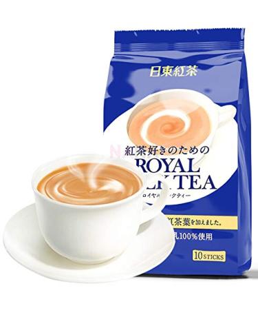 Nitto Kocha Royal Milk Tea Twin Pack - 20 Pouches, Hot or Cold, 10 Count x 2 Packs - Buy Online on GoSupps.com