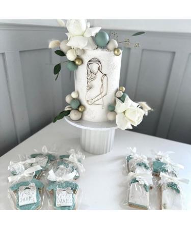 Acrylic Pregnant Lady Baby Shower Cake Topper Baby Shower Ideas Decorations Line Art Pregnancy Baby Cake Charm Gender Reveal Cake Decoration Pregnancy Announcement/Wecome Baby Party Supplies01 - Buy Online on GoSupps.com