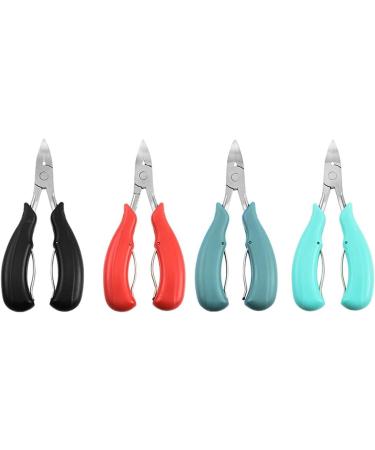 Nail Clipper for Thick Nails 1Pc Nail Cuticle Scissors Black Red Toes Dead Skin Pliers Trimming Tonail Clipper Nipper Manicure Pedicure Tools (Color : Black) - Buy Online on GoSupps.com