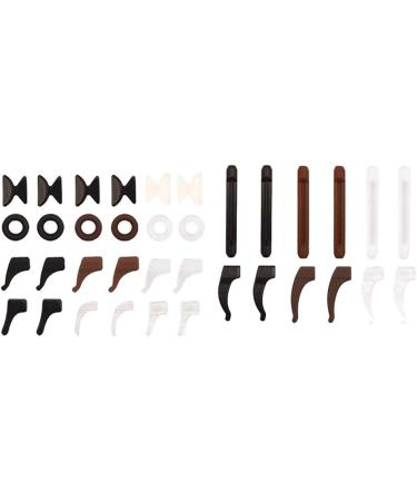 Silicone Eyeglass Temples & Ear Hooks - 18 Pairs of Durable Eyeglass Holders for Secure Fit | International Shipping Available - Buy Online on GoSupps.com