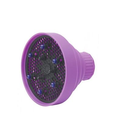 NOLITOY Hairdressing Tool Purple Curls Travel Medium Purple