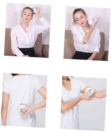 GLEAVI 3pcs Head Massager Tool - Kneading Claws for Ultimate Relaxation | White Massage Set for Stress Relief - Buy Online on GoSupps.com