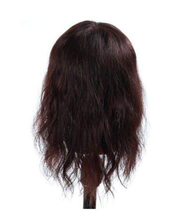 Buy 16 Dark Brown Wavy Clip-in Human Hair Topper for Women with Hair Loss | Natural Toupee Hairpiece - Buy Online on GoSupps.com