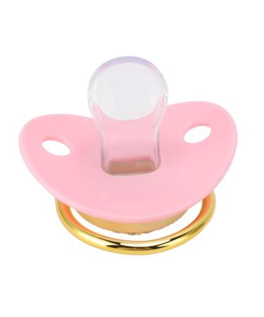 Ultra-Light Soft Silicone Pacifier for Newborns 6-18 Months - BPA-Free Ergonomic Pink Design for Breastfeeding Support - Buy Online on GoSupps.com