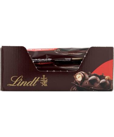 Lindt NOCCIONOIR Lot of 18 bars of black and noisy chocolate filled 35 g - Buy Online on GoSupps.com