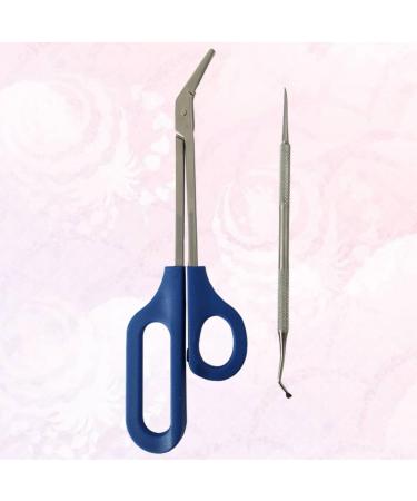 minkissy 2 Sets Best Drill Bits for Stainless Steel Limas De U as Manicure Kit Everyday Dal Nail Trimmer for a Friend Fingernail Files Grooming Kit Pregnant Woman Long Handle Nail Set - Buy Online on GoSupps.com