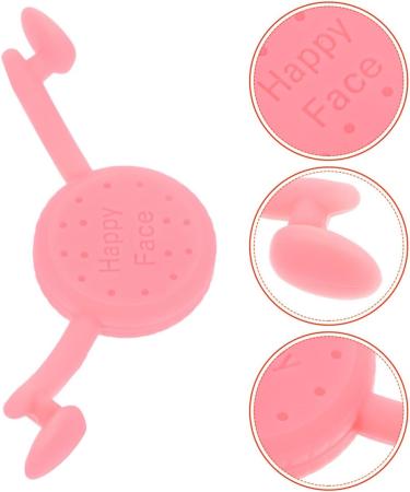 Sewroro Lot de 2 Appareils d'Entra nement du Sourire en Silicone Rose Correcteurs pour Muscles du Visage Bouche Exercice Facial pour Raffermir et Modeler les L vres au Quotidien - Buy Online on GoSupps.com