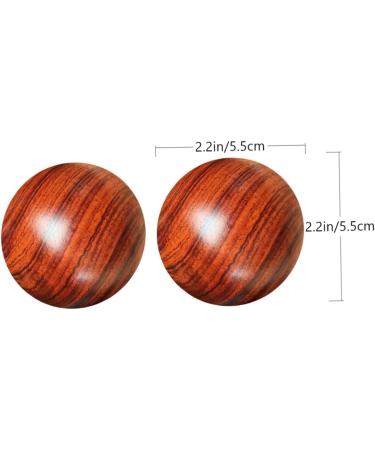 Magiclulu 4-Piece Solid Wood Massage Balls Set | Chinese Health Foot & Muscle Massage Device - Buy Online on GoSupps.com