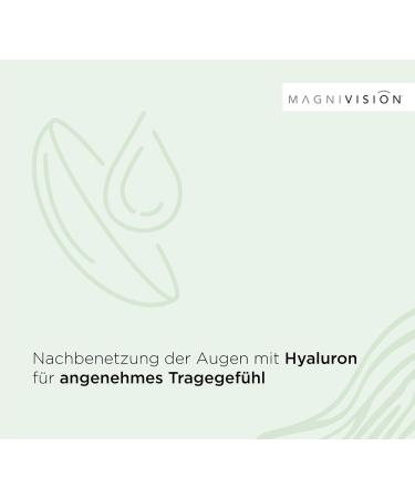 Buy Magnivision Daily Lenses Comfort - 8 Soft Contact Lenses (-4.00 Dpt) with Hyaluron & UV Filter for Sensitive Eyes - Preservative-Free - Buy Online on GoSupps.com