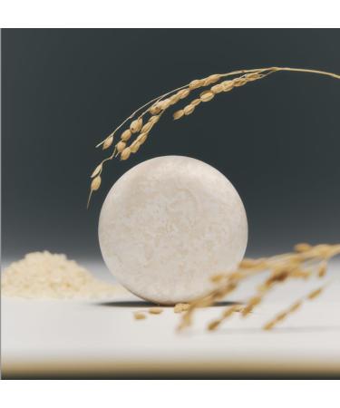 Korean Rice Water Shampoo Bar for Hair Growth & Strengthening All Natural Formula with Biotin & Protein - Korean Hair Care - Buy Online on GoSupps.com