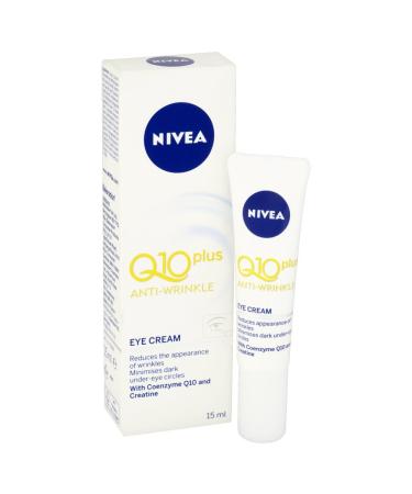 Nivea Q10 Power Anti-Wrinkle + Firming Eye Cream 15ml - Reduce Wrinkles and Firm Skin - Buy Online on GoSupps.com