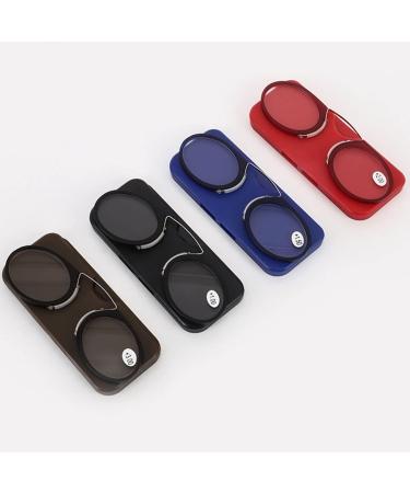 KOOSUFA B gellose Reading Glasses for Men & Women - Compact Light Slim Travel Aids in Red - Available in 1.0 to 3.5 Magnification - Buy Online on GoSupps.com