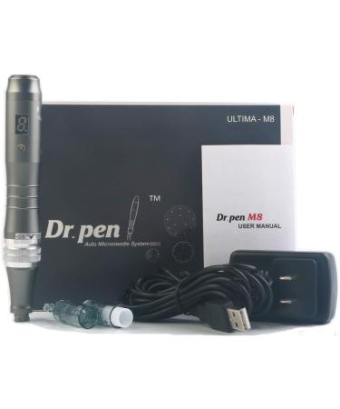 Dr. Pen Ultima M8 Professional Microneedling Pen Kit - 10 Pcs Cartridges - 0.25mm Pins - Best Skin Care Tool for Face and Body - Buy Online on GoSupps.com