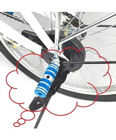 Anti-Slip Red Bike Pedals Axle Foot Rest Pegs for BMX Mountain Bicycle Cycling - 1 Pair - Buy Online on GoSupps.com