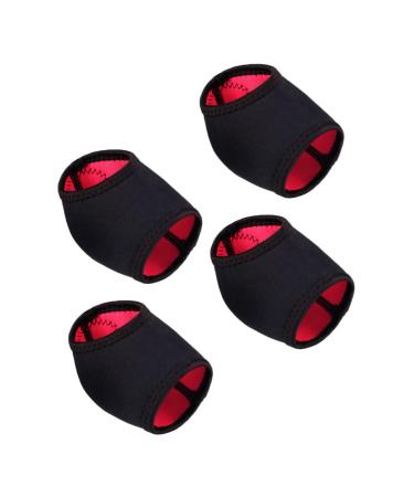FRCOLOR 6 Pairs Heel Socks Practical Ankle Pads Breathable Socks Heel Pads for Adult Soccer Ball Heel Pads Cushion Plantar Inserts Pads Moisturizing Sbr Men and Women Stocking