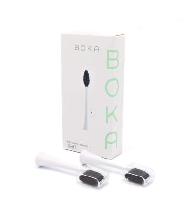 Boka Replacement Heads White 2 Pack
