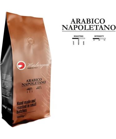 Premium 100% Arabica Blend Italian Coffee Beans (1kg) - Traditional Taste and Quality - Buy Online on GoSupps.com