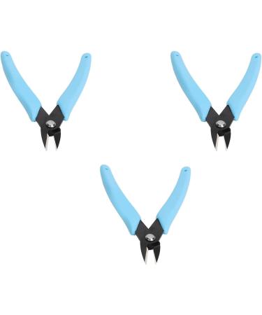 Nail Cuticle Trimmer Stainless Steel Inline Spring Automatic Rebound Nail Cuticle Trimmer for Salon (Blue) - Buy Online on GoSupps.com