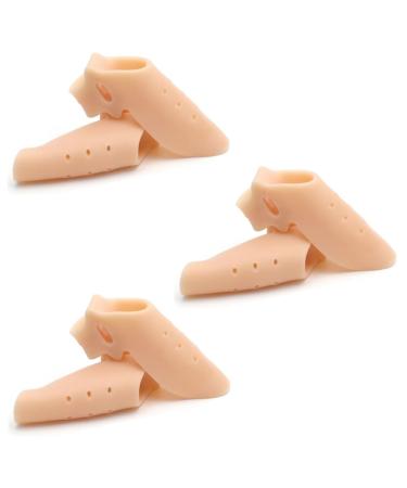 RooRuns Pack of 6 Bunion Cushions and Protectors Bunion Pad with Gel Shield Bunion Corrector with Separator for Big Toe Bunion Shield for Pain Relief from Bunion Pain Pressure Skin