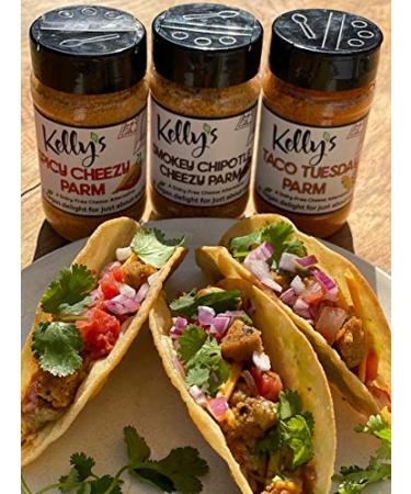Kelly's Gourmet Taco Tuesday Parmesan Cashew Cheese - 1-Pack | Vegan & Delicious - Buy Online on GoSupps.com