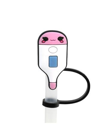 Uncles Straw Tips Cover Straw Covers Cap for Reusable Medical Straw Cap Straw Protector Party Gifts Portable Straw Tips Caps 3