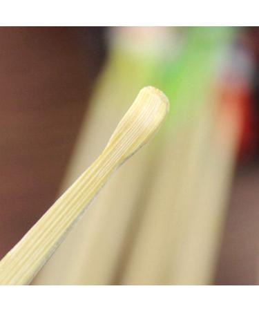 Bamboo Ear Curette Set - Chinese Doll Head Earwax Remover and Toiletry Tool for Home - 5Pcs Natural Wood Ear Cleaning Tools - Buy Online on GoSupps.com