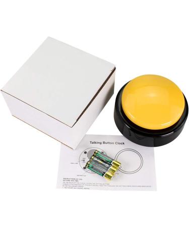 Large Talking Alarm Clock for the Blind & Visually Impaired - Easy Time & Date Readout - Perfect for Seniors (Yellow) - Buy Online on GoSupps.com