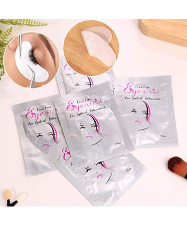 50 Pairs Eyelash Extension Under Eye Gel Pads - Lint Free Eye Masks for Beauty Makeup | Essential Eyelash Extension Supplies - Buy Online on GoSupps.com