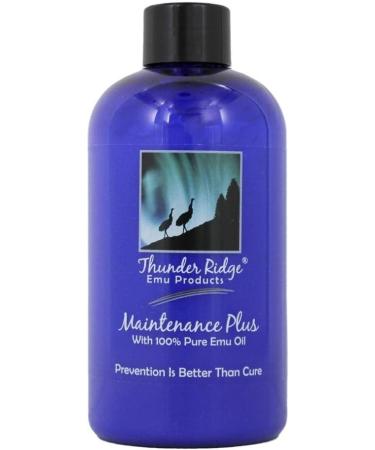 Buy Thunder Ridge Emu Products Maintenance Plus Oil - 8 Fl Oz | Premium Emu Oil for Pain Relief & Skin Care - International Shipping - Buy Online on GoSupps.com
