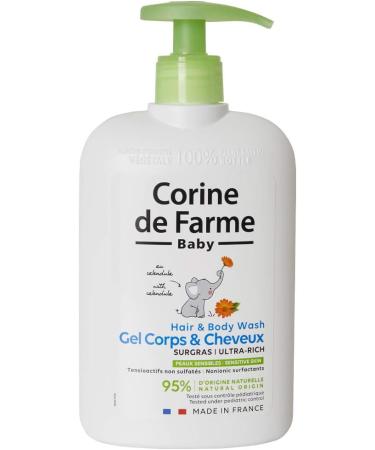 Corine de Farme | Eco Pack of 9 Cleansing Gel Surgras Body and Hair with Calendula - Buy Online on GoSupps.com