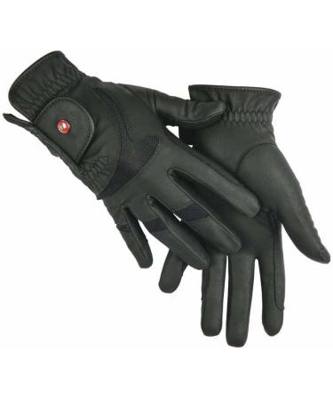 HKM Professional Air Mesh Riding Gloves - Comfortable & Durable - Size L Black - International Shipping Available - Buy Online on GoSupps.com