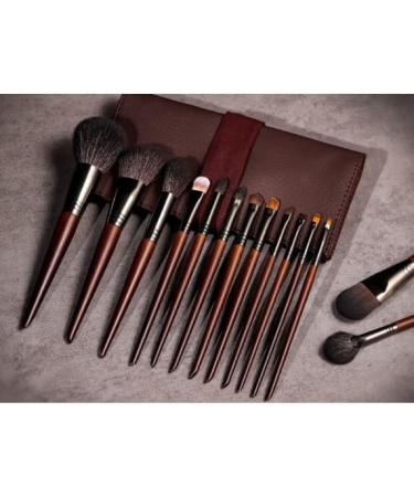 DFHBFG Makeup Brush Set - 14 Wooden Handle Beauty Tools | Complete Makeup Brush Collection - Buy Online on GoSupps.com