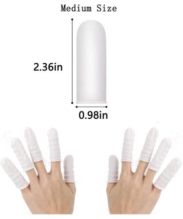 340 Medium Disposable Latex Finger Cots by Zfyoung - Pack of 340 - Buy Online on GoSupps.com