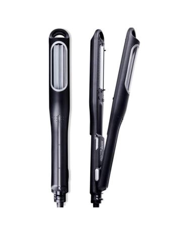 Professional Automatic Hair Curler Corrugated Flat Iron Curling Irons Curly Corn Hot Clip Hair Waver (Silver)