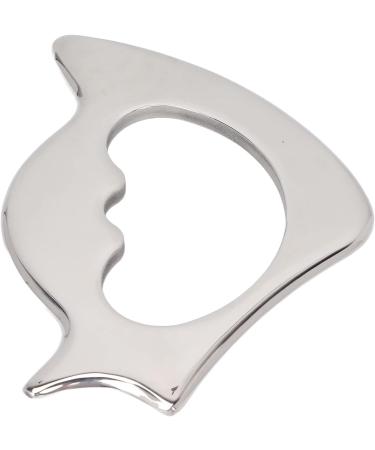 Stainless Steel Gua Sha Massager | Physiotherapy Muscle Scraper for Legs Ankle & Neck | Home Gift with Storage Bag - Buy Online on GoSupps.com